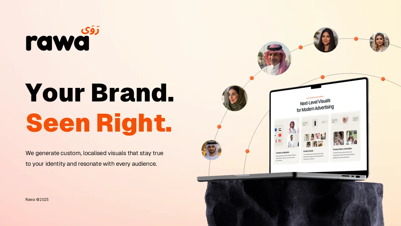 Rawa deck cover: Your Brand. Seen Right.